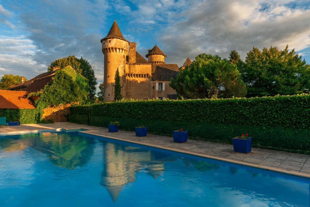 Chateau Garinie 15Th Century Medieval Castle In The South Of France Lugan  Buitenkant foto