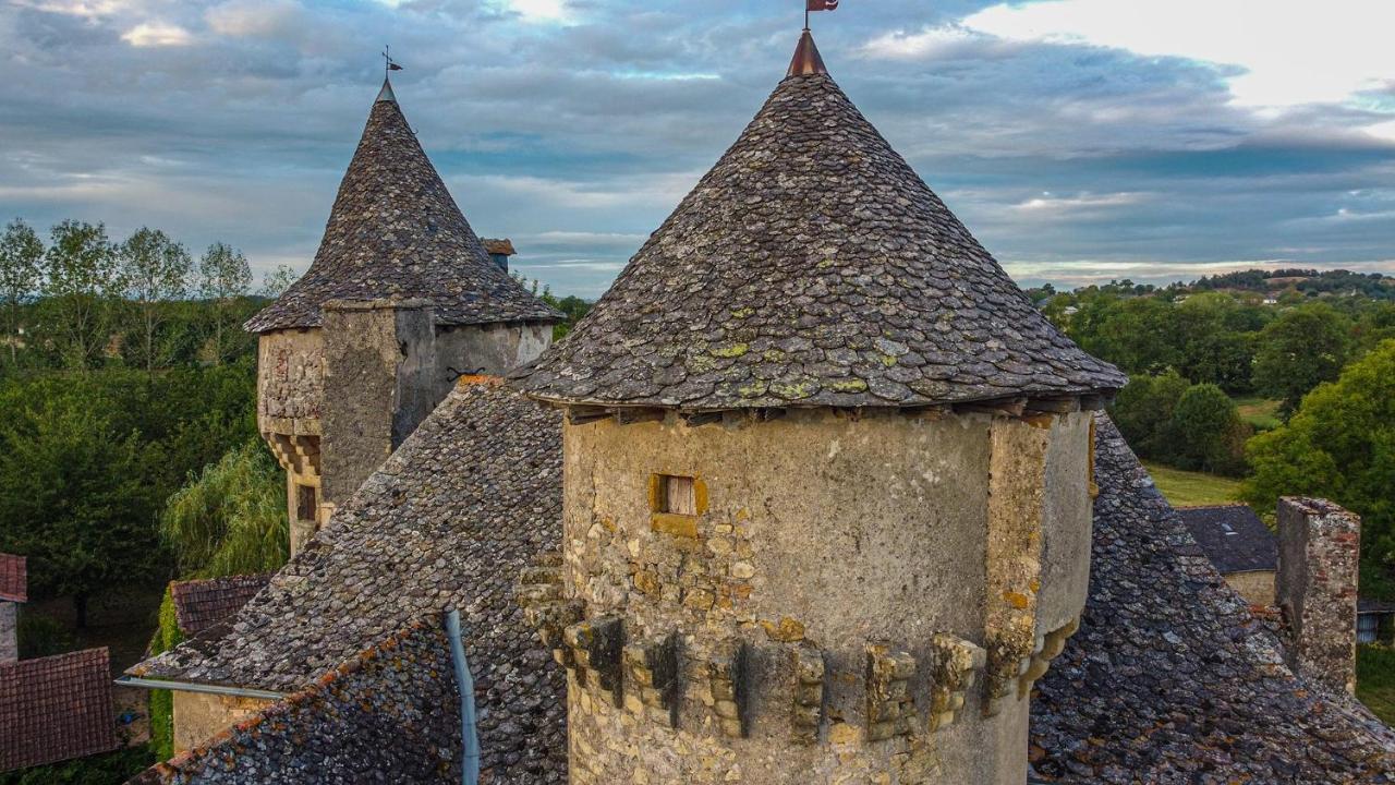 Chateau Garinie 15Th Century Medieval Castle In The South Of France Lugan  Buitenkant foto